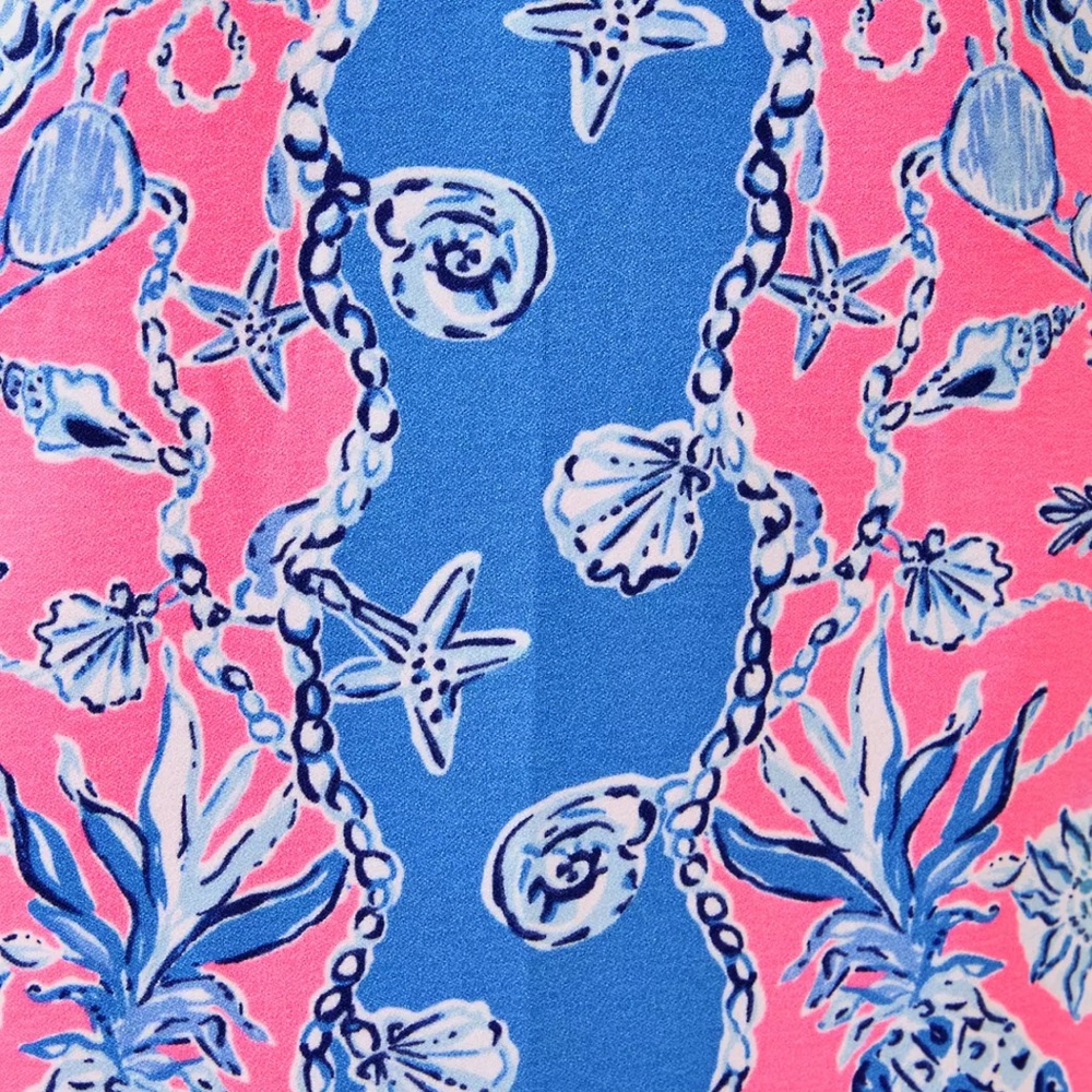NWT Lilly Pulitzer EDITA SHIFT DRESS “Rousseau Pink Barefoot” MSRP $198 sz 14 - Picture 8 of 12